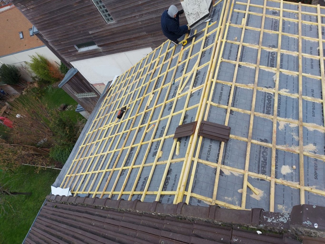 couvreur cachan toiture tuile